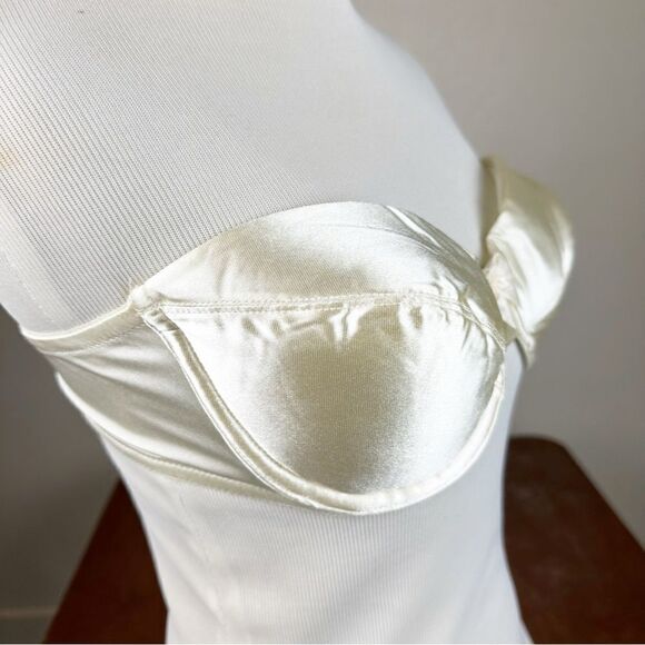 Victorias Secret Strapless Satin Push Up Bra 34C Vintage 90s - Picture 4 of 11